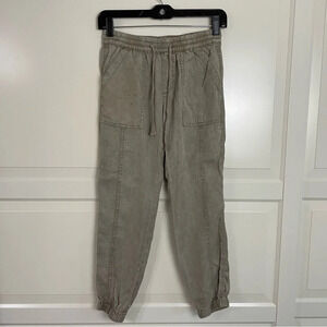 Anthropologie Hei hei gooey drawstring elastic waist joggers 11876